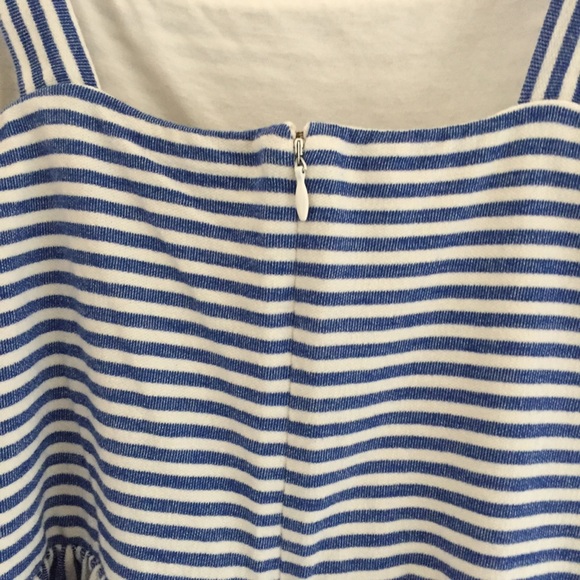 LOFT Striped Flare Dress - Picture 7 of 8